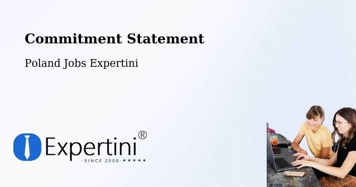 Corporate Commitment – Tarnowo Podgórne - Poland Jobs Expertini